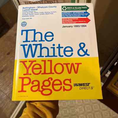 Whatcom telephone directory- 1993/94