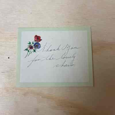 Thank You Note