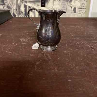 Sterling Silver Cream Pourer