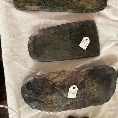 Three(?) Adze Blades, Broken Projectile
