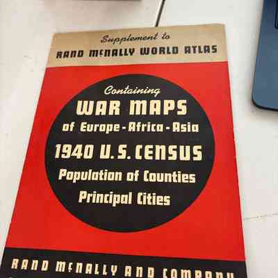 War Maps 1940 & U.S Census