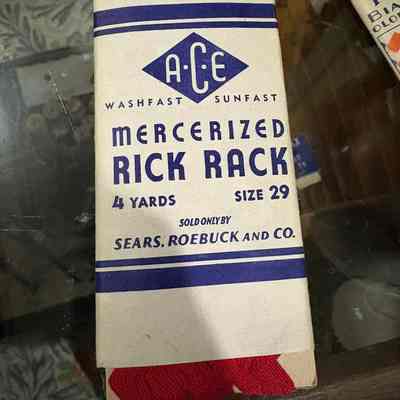 Mercerized Rick Rack