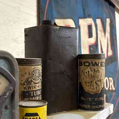 Rusted Oil Can