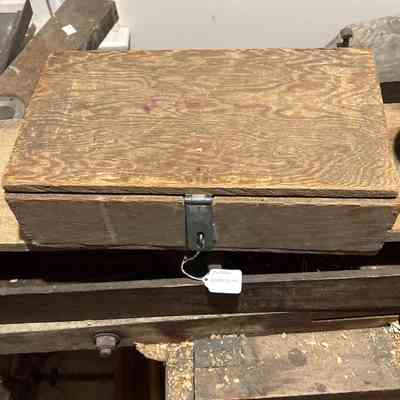 Wooden Milk Receipt Box