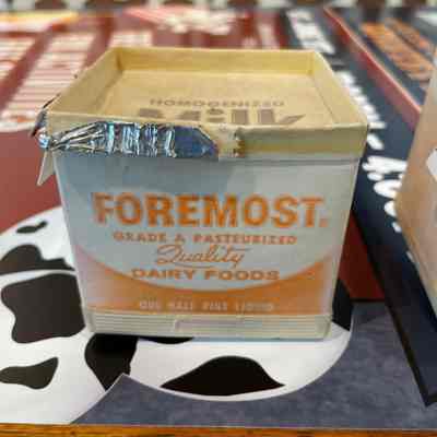 Foremost Milk Carton