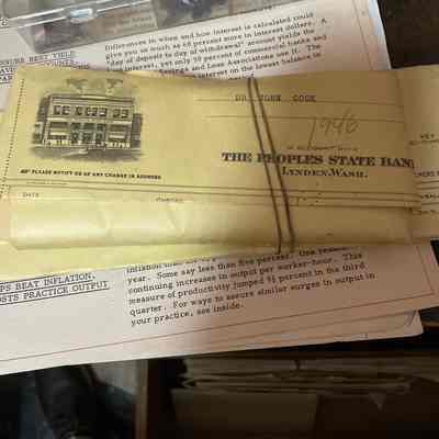 People’s State Bank Records