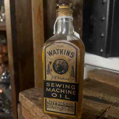 Bottle of Sewing Machine Oil