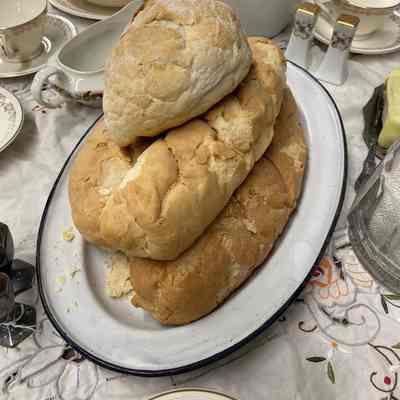 White bread dish