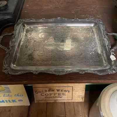 Large Silver Tray