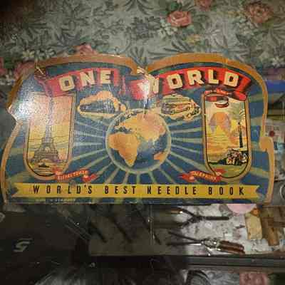 "One World" Needle Book