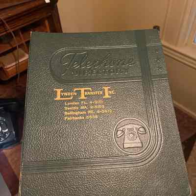 Telephone directory- Lynden