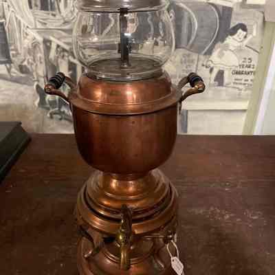 Large Copper Coffee Maker