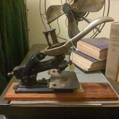Old-Timey Stapler