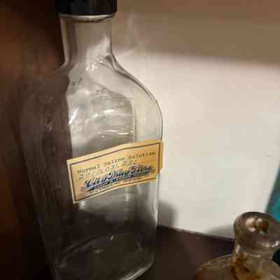 Normal Saline Solution Bottle