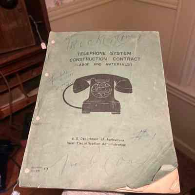 Telephone System Construction Contract