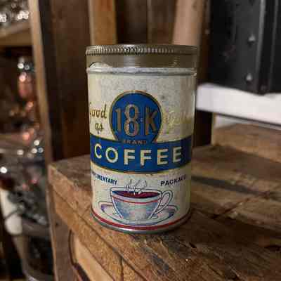 Small Coffee Tin
