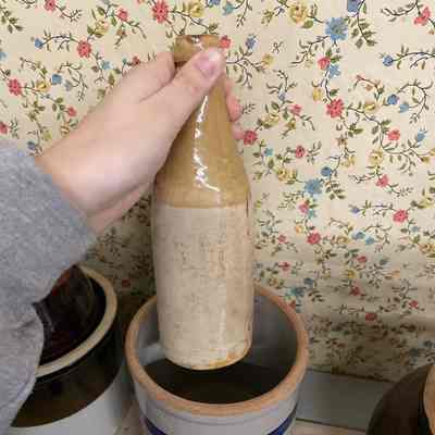 Ceramic bottle