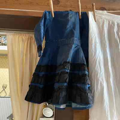 Blue & black girl’s dress