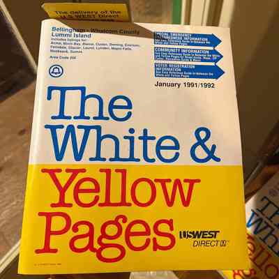 Whatcom telephone directory-1991/92
