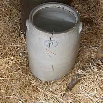 Ceramic Butter Churn