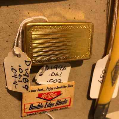 Gold Razor Head