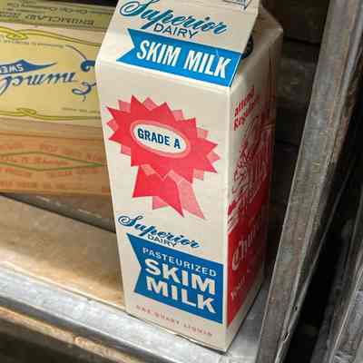 Superior Dairy Skim Milk Carton