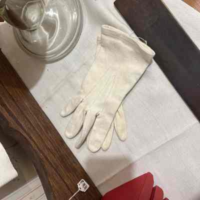 White gloves