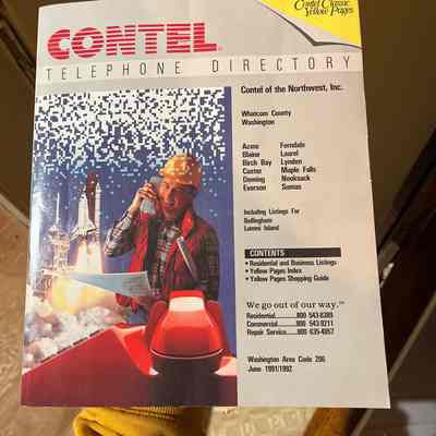 Whatcom telephone directory- 1991/92