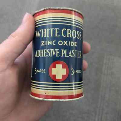 White Cross Zinc Oxide Adhesive Plaster