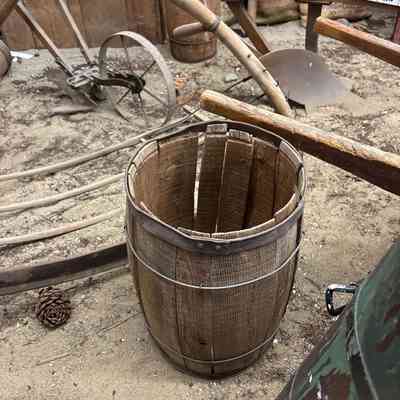 Wood Barrel