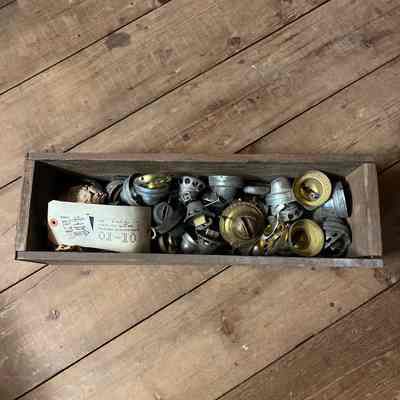 Wooden box/Kerosene Lamp Parts