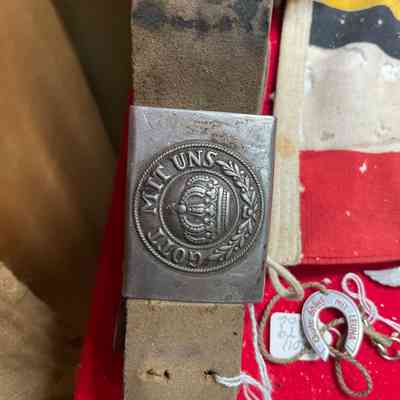 World War I Recruit Belt