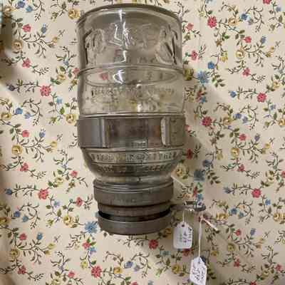 Glass jar lamp