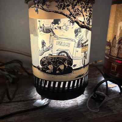 Laurel & Hardy Lamp
