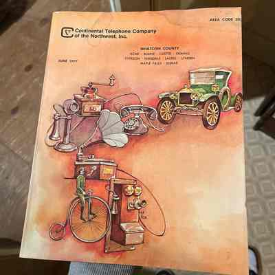 Whatcom telephone directory- 1977