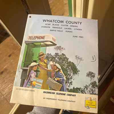 Whatcom telephone directory-1965