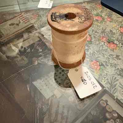 White Thread Spool