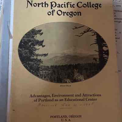 North Pacific College of Oregon Booklet