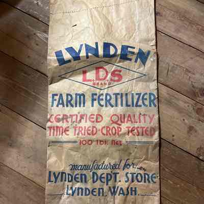 LDS Fertilizer Bag