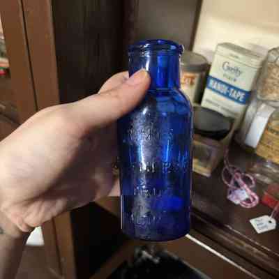 Blue Glass Bottle
