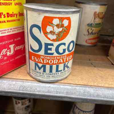 Sego Evaporated Milk Can
