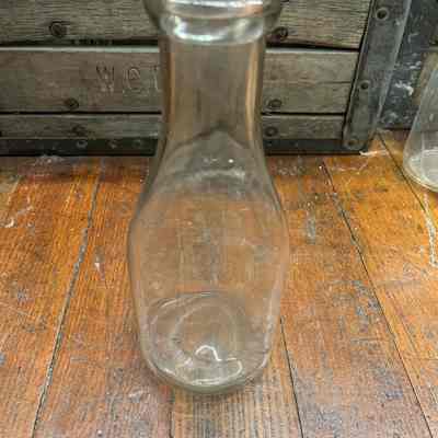 Plain Milk Bottle Wide Rim