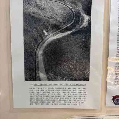 Norfolk & Western Railway Photograph
