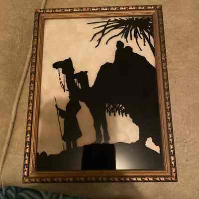Traveler & Camel Painting