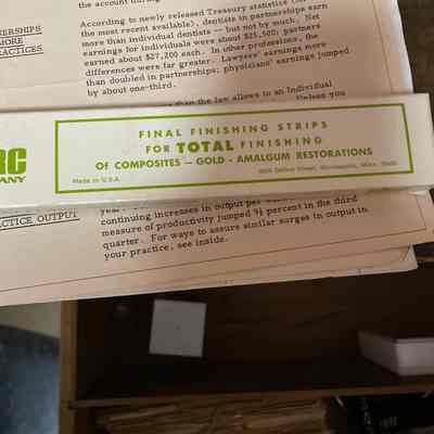 Finishing Strip Box
