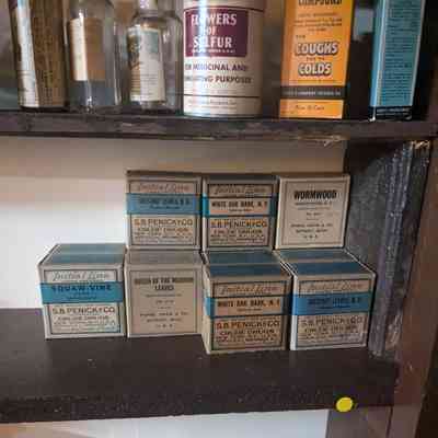 Various Initial Line Brand Herb Boxes