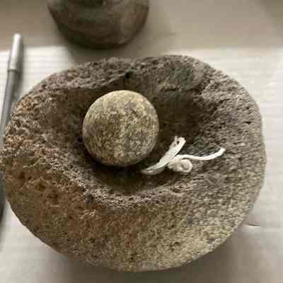 Pumice (?) Mortar & Pestle