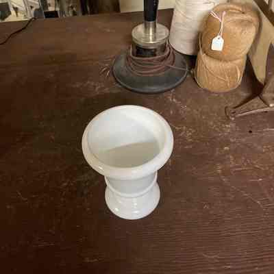 Milk Glass Vase