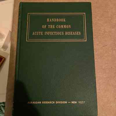 Handbook of Common Acute Infectious Diseases