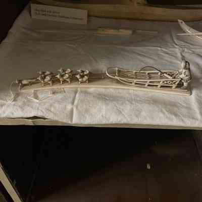Ivory Dog Sled